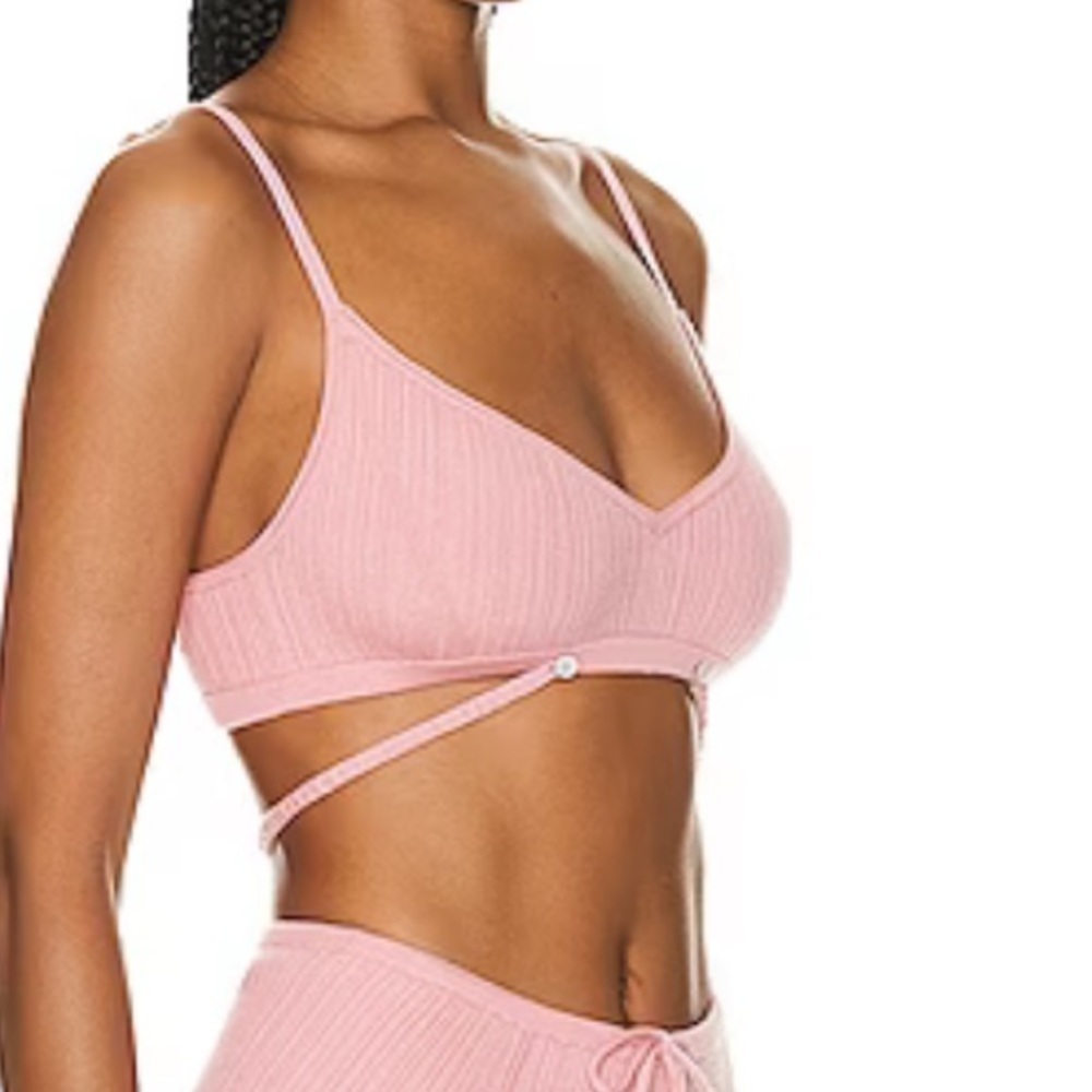 Guest In Residence Rib Bra in Blush. Size Small. NWT - Picture 10 of 10